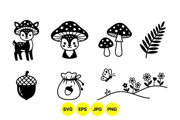 Download Woodland Friends SVG Clipart - Premium Resources