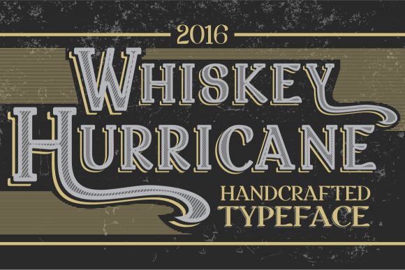 Download Whiskey Hurricane - Handcrafted Letters - Handcrafted Collection