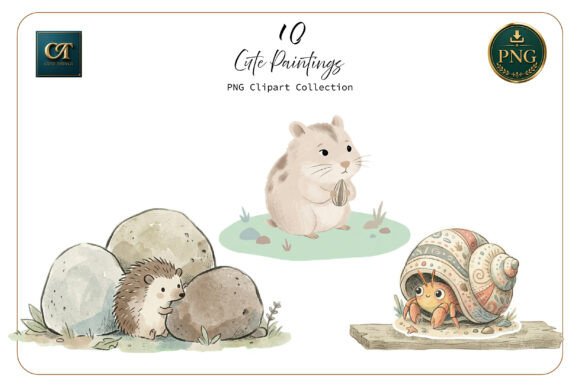 Download Cute Drawings Woodland Friends Set - Woodland friends Collection